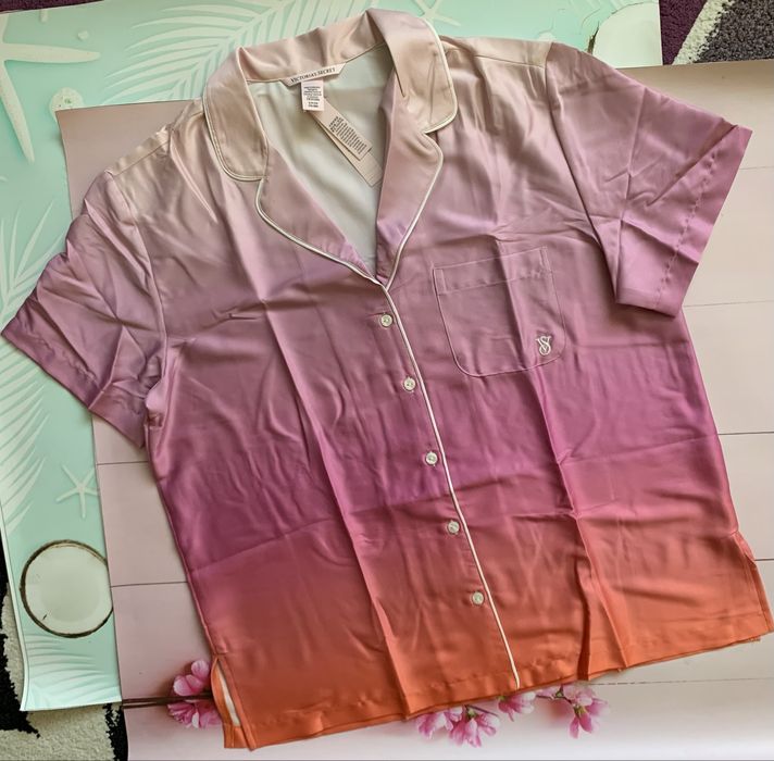 Піжама Victoria’s Secret сатин омбре S, M, L