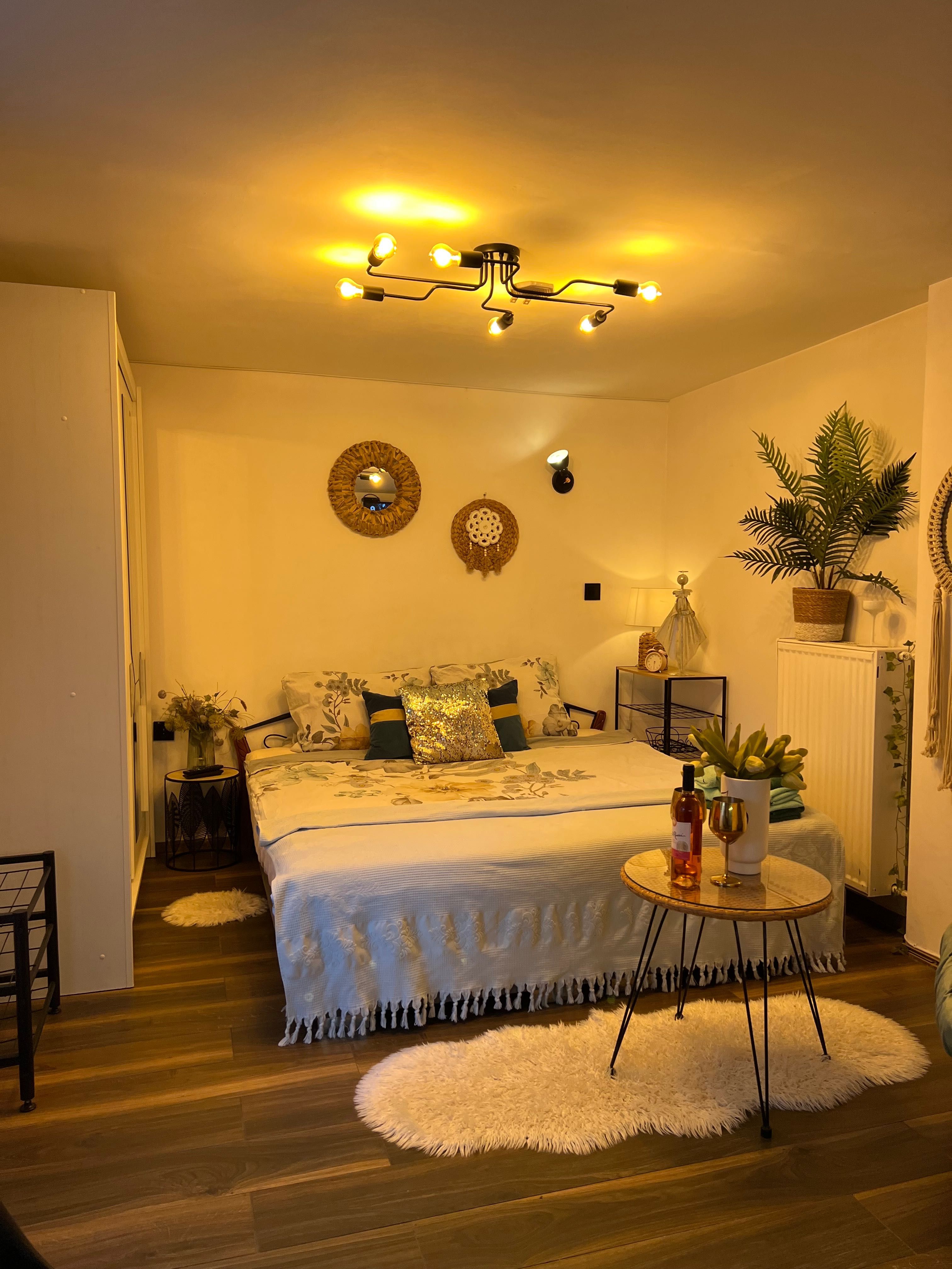 Apartament dwuosobowy „Boho "przy plaży Skarbek