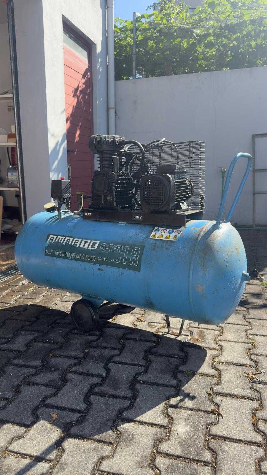 Compressor Industrial RUBETE 190L – 10 bar