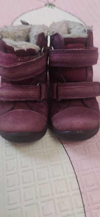 Зимние сапоги ботинки Ecco на девочку 22 размер
