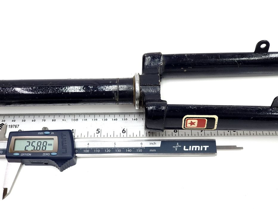 NOWE Widełki do roweru Ukraina 28 cali granatowe PRL widelec