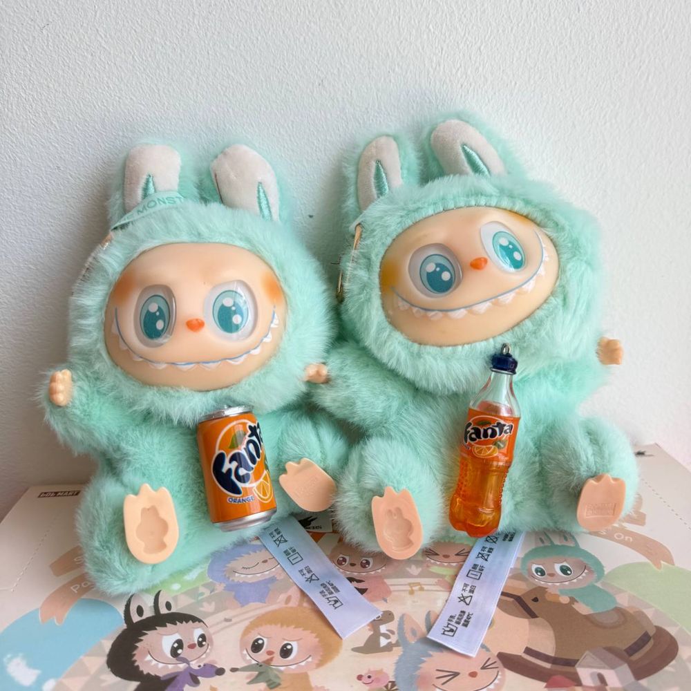 Лабубу 2 сезон новинка 17 см кола спрайт пепсі фанта labubu fanta