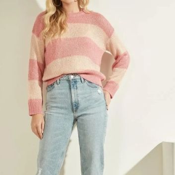 Sweter Damski Guess Round R. Xs Oryginał