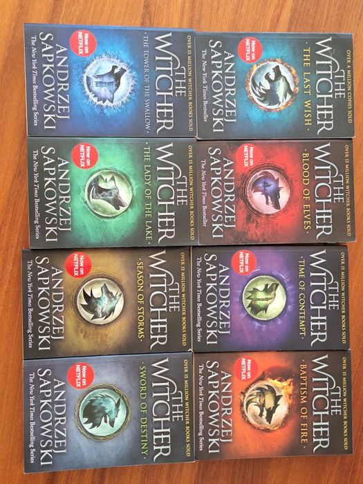 box livros The Witcher