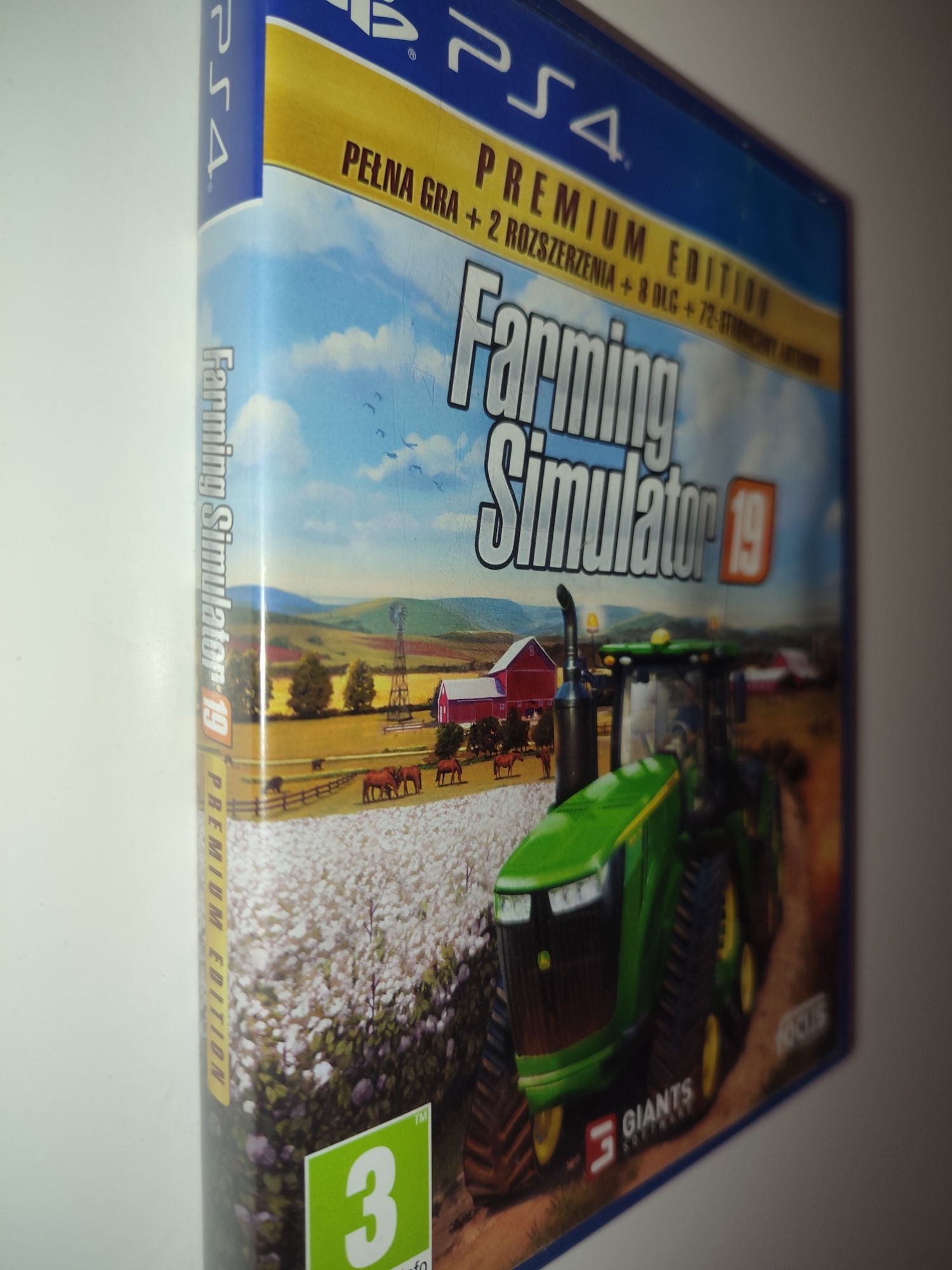 Gra Ps4 Farming Simulator 19 PL gry PlayStation 4 Sniper UFC GTA V GOW