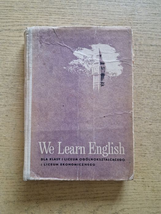 Książka podręcznik do nauki języka angielskiego