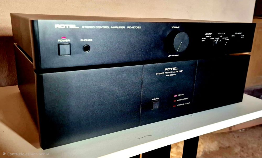 Pré Amplificador ROTEL RC-870BX