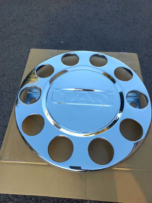 Колпаки нержавійка 22.5 (автобус, причеп, тягач)