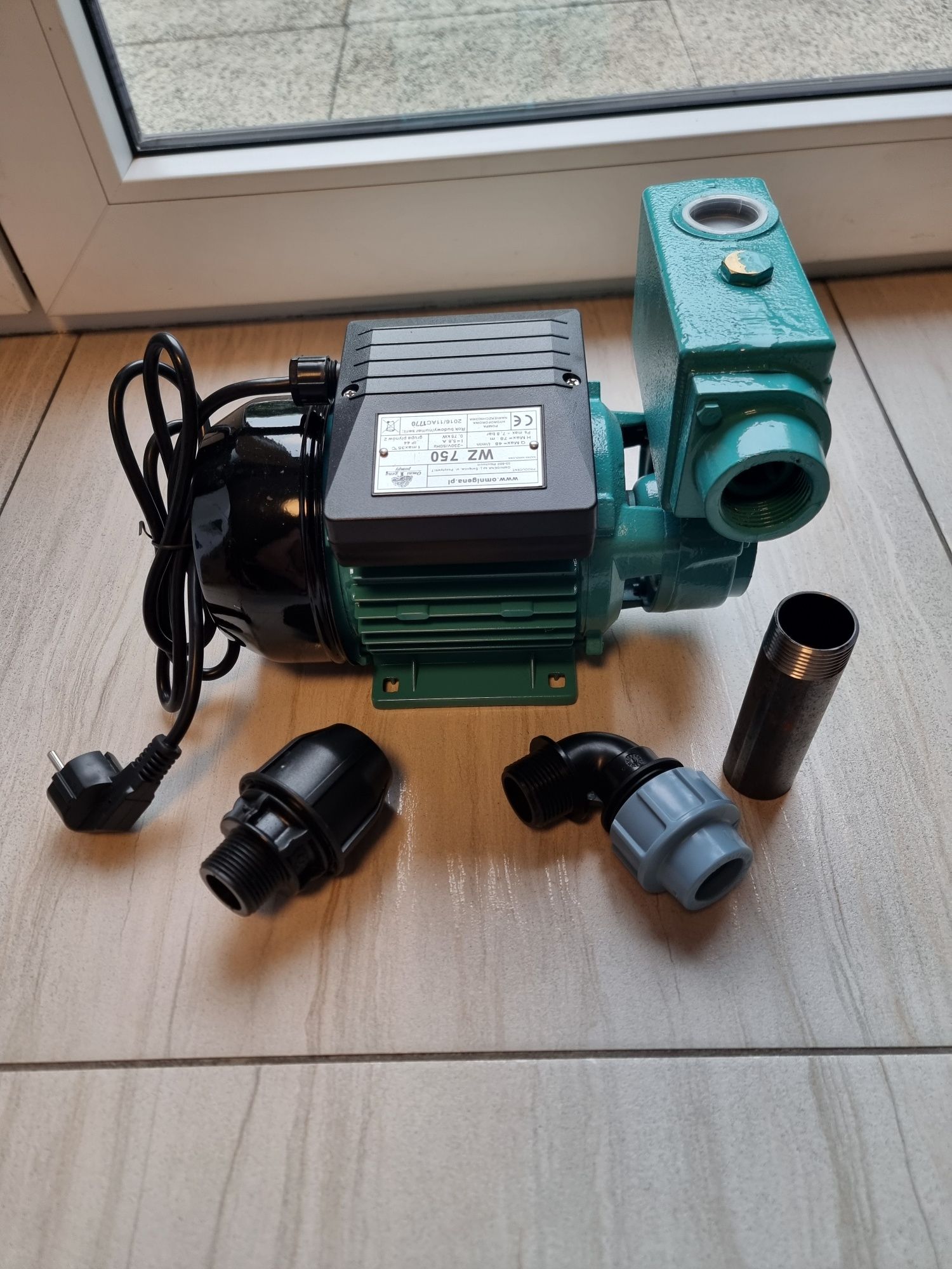 Pompa hydroforowa wz 750 wat do studni na 230V
