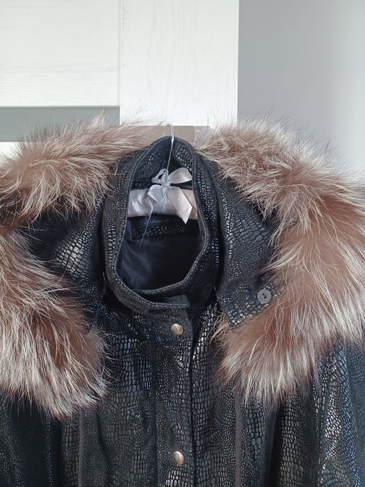 Skórzany płaszcz damski 44 Julia S. Roma