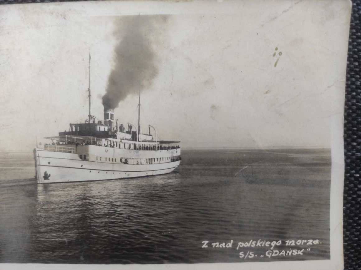 S/S" Gdansk"- stemple Gdynia - Port Polski 1936 r.