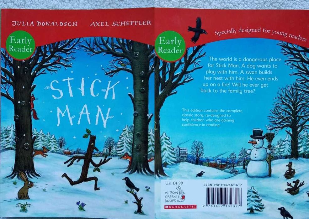 Дитяча книжка «Stick Man»