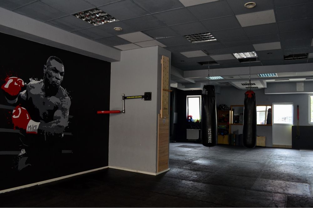 Sala treningowa na godziny/Boks/MMA/Kikboxing/Karate/Fitness 160m2