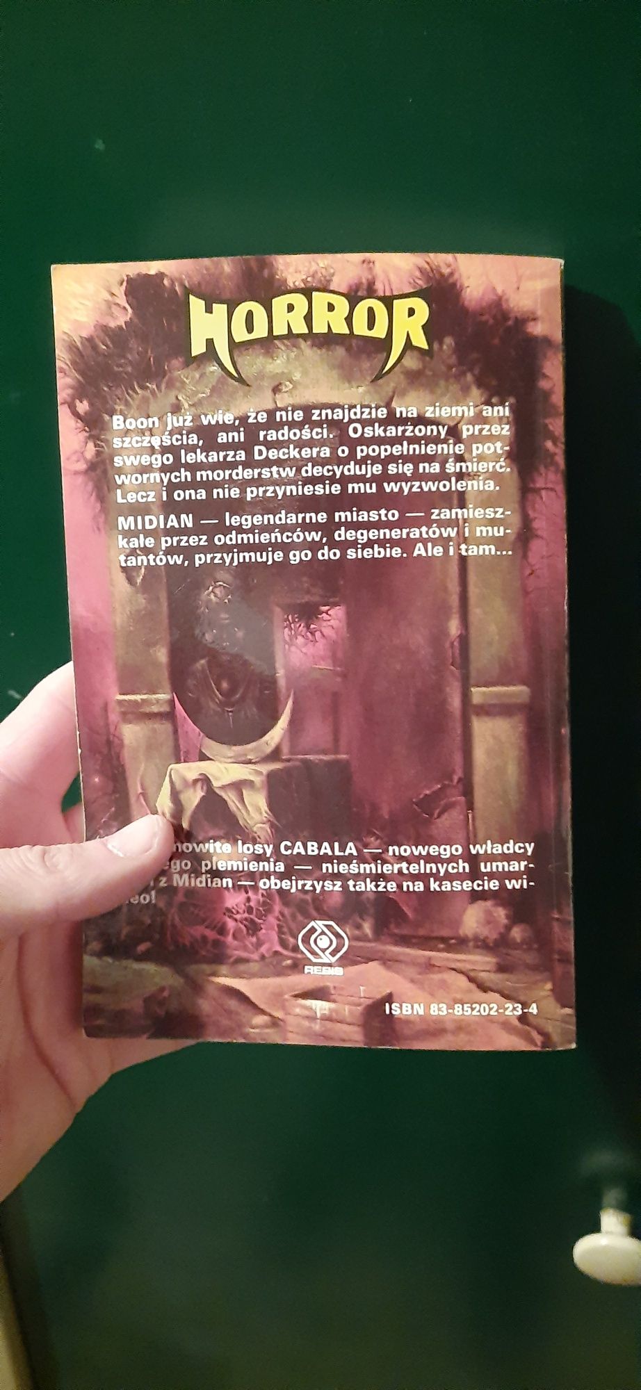 Cabal. Nocne plemię - Clive Barker