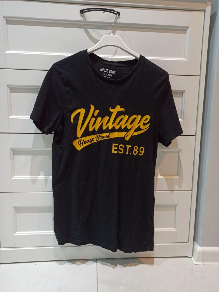 Koszulka t-shirt męski House M vintage krótki rękaw wiosna