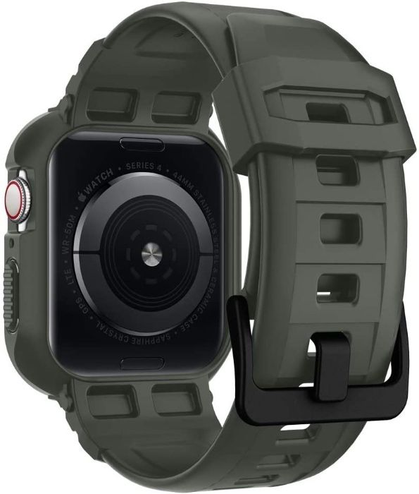 Protetor Apple Watch Series 3/4/5/6 - 44 mm - Verde militar