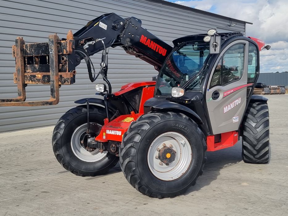 Ładowarka teleskopowa Manitou 630-18r*klima*szer-215cm*oryginał*jcb457