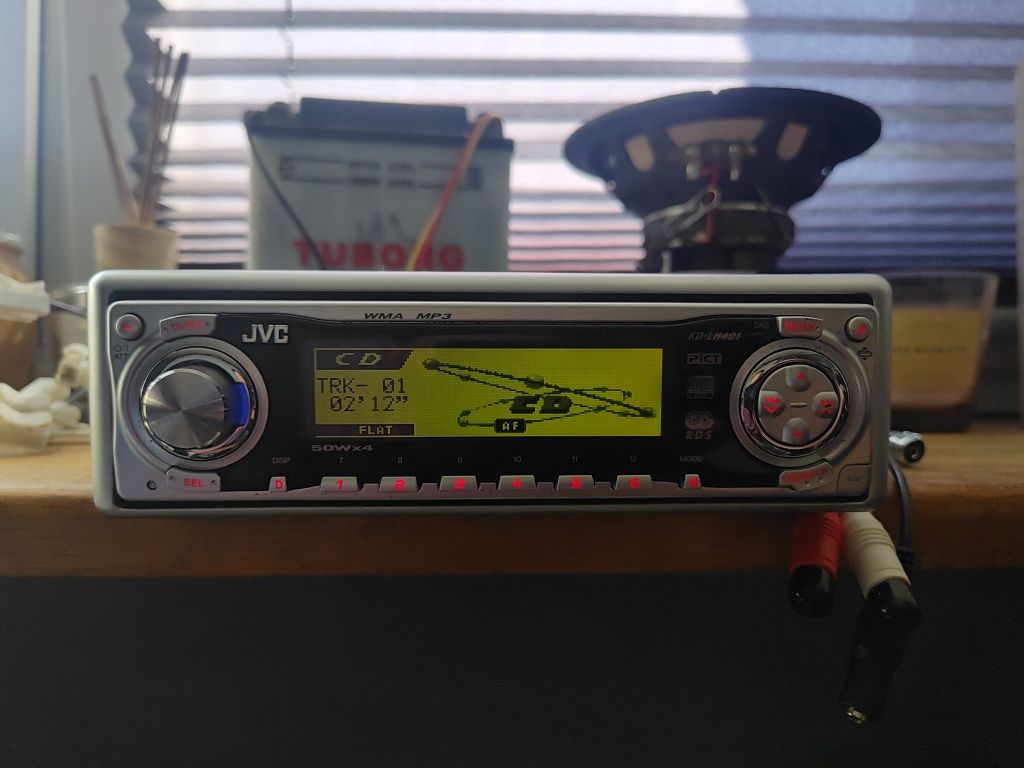 JVC KD-LH401 Radio samochodowe jak nowe winda jdm animacje nie pioneer