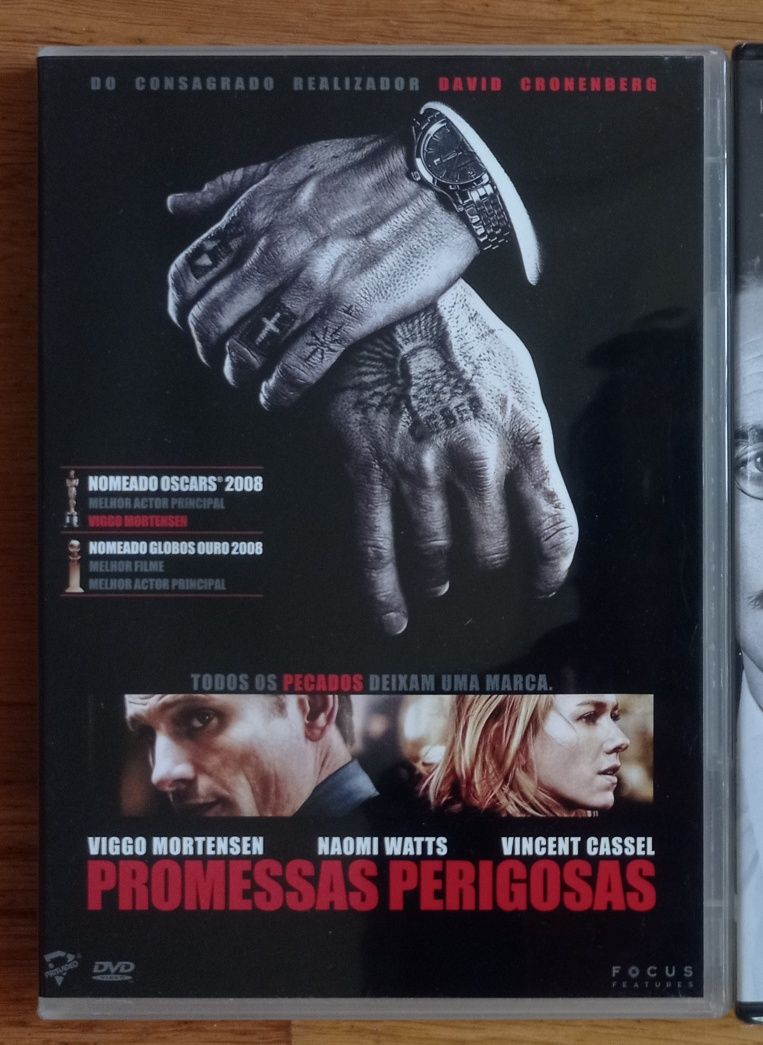 David Cronenberg | Zona De Perigo | Promessas Perigosas | Dvd