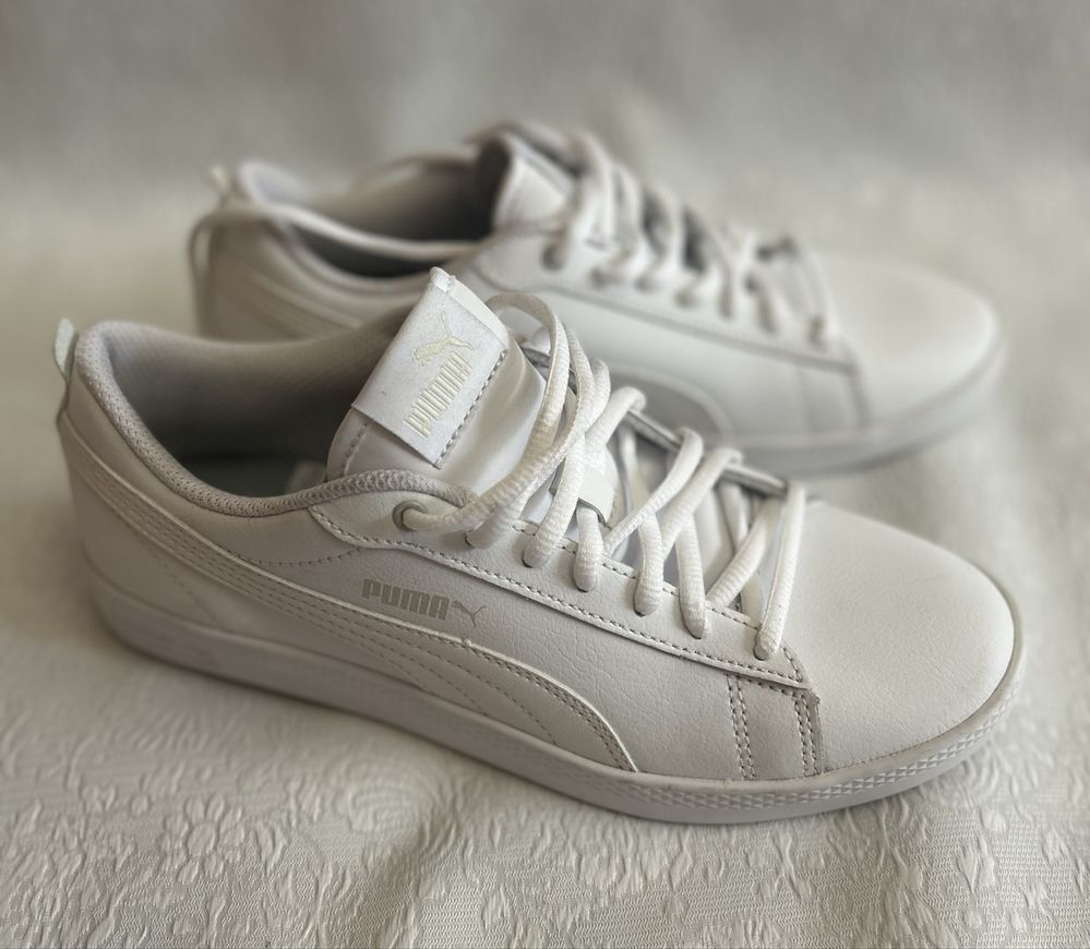 Кеди Puma жіночі білі 38,5 р