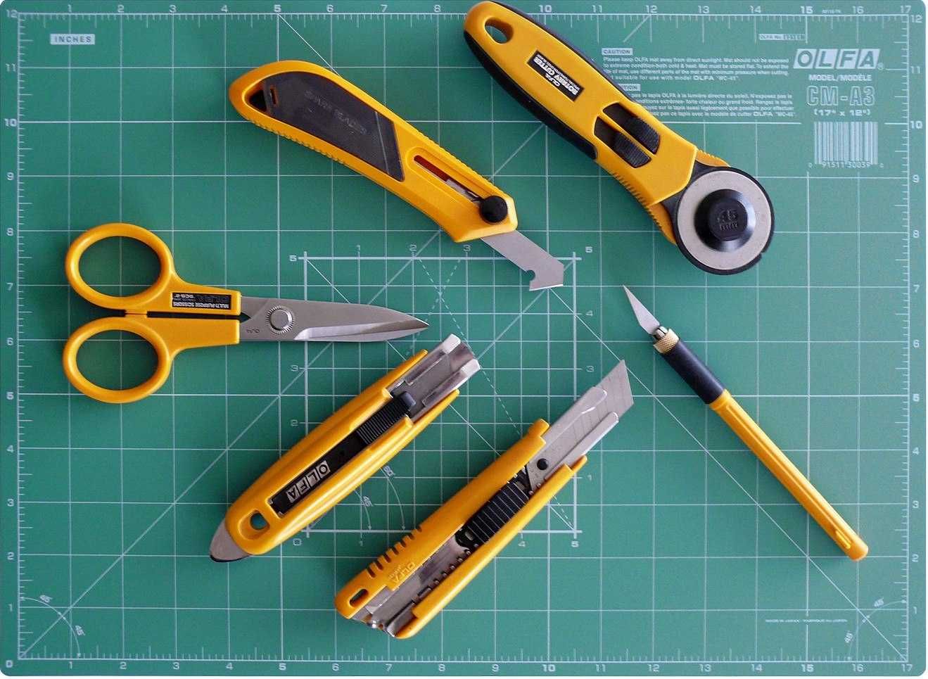 OLFA Ножи с круглым лезвием Rotary Cutters made in Japan