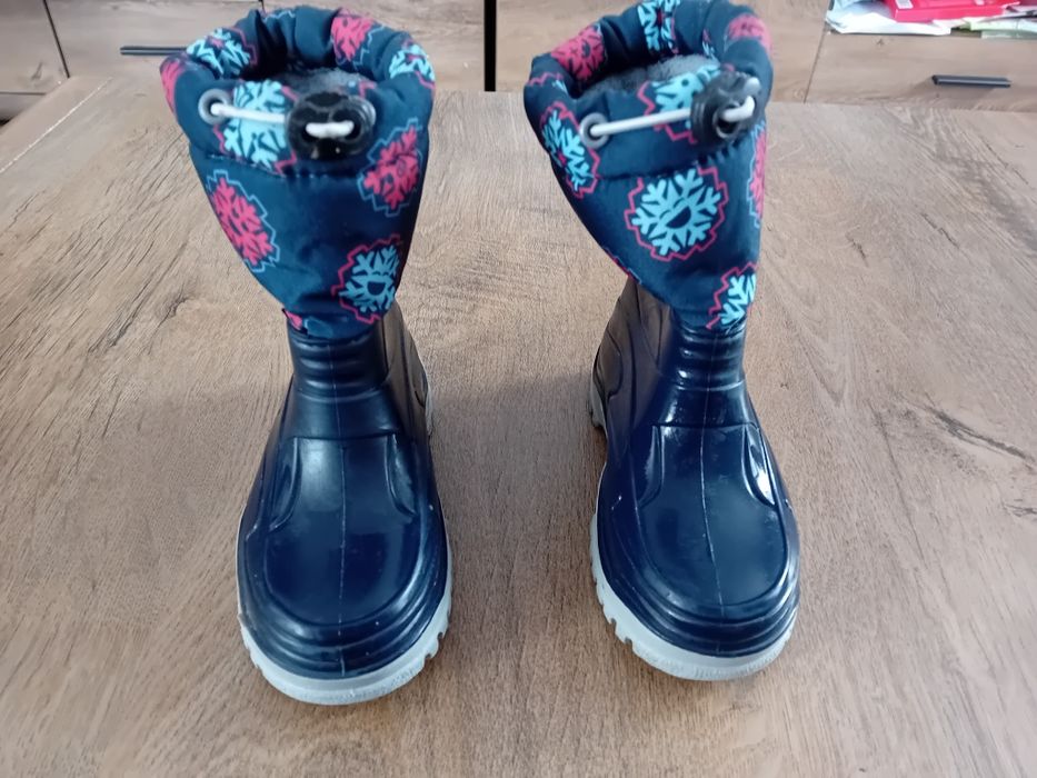 Śniegowce, buty zimowe demar 24/25 dla dziewczynki