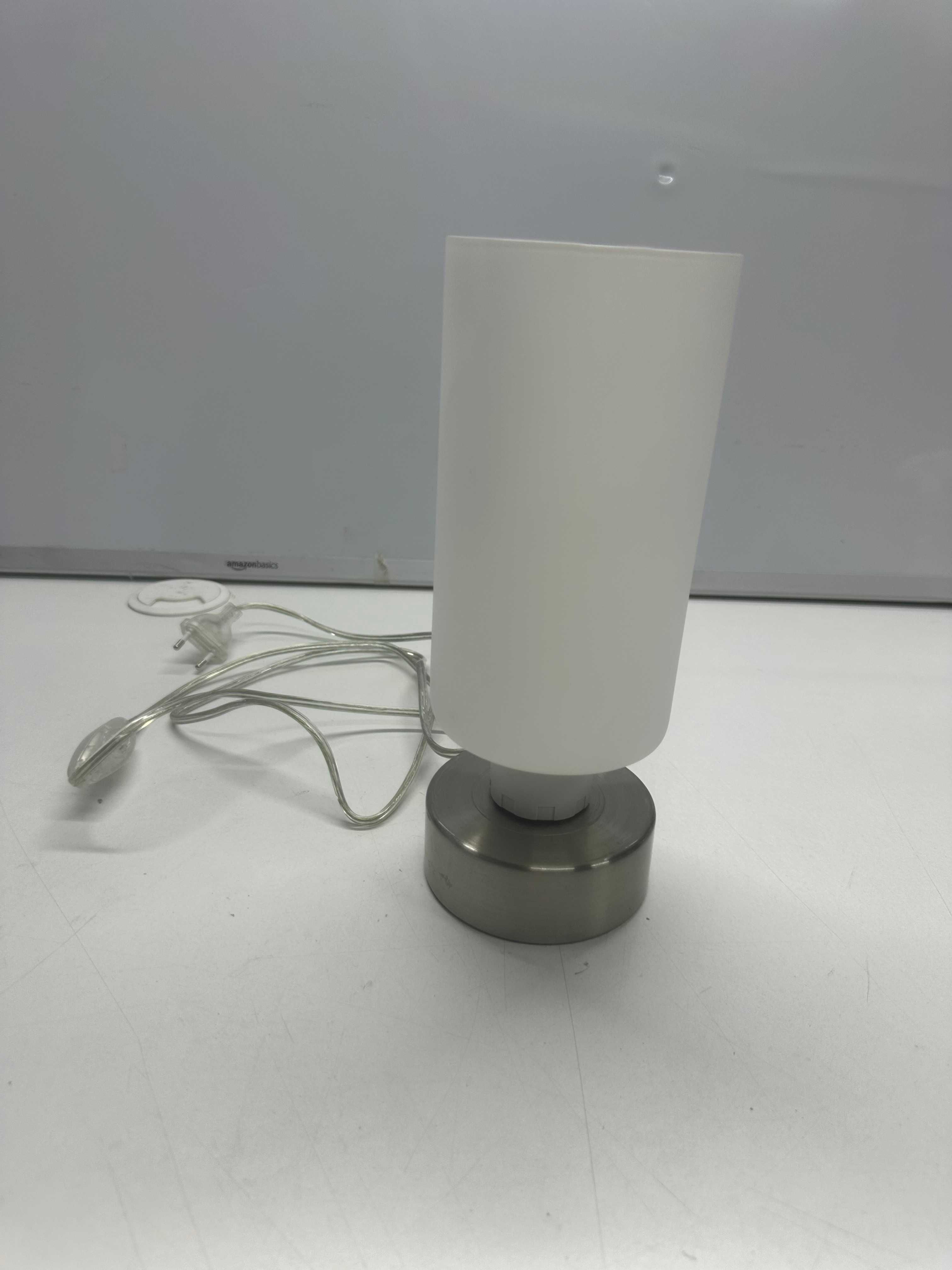 Lampa stołowa Eglo Damasco 1 biały 60 W P16A43