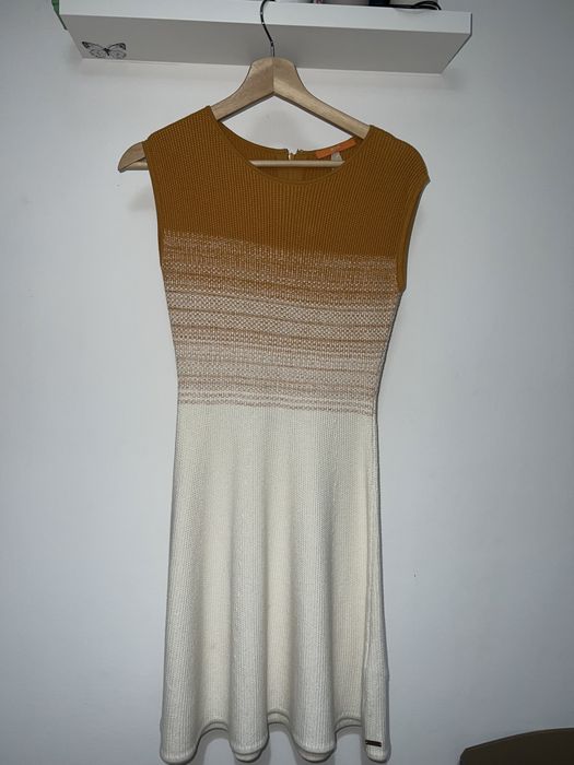 vestido hugo boss orange