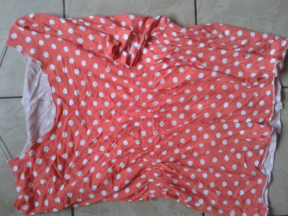 Domowa wyprzedaż, 6zł Bluzka w Grochy Pin Up Styl