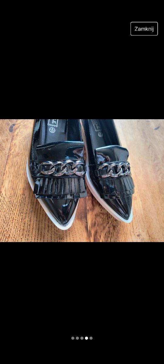 Mokasyny loafersy truffle collection