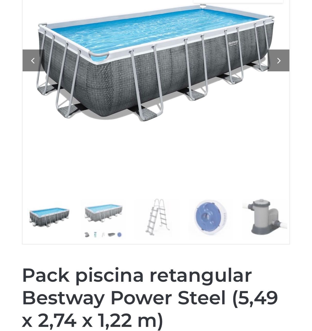 Piscina desmontável Bestway