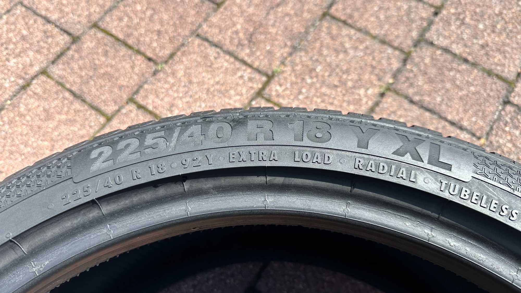 Para 225 40 R18 92Y Barum Bravuris 3 HM bieżnik 2x4,5mm