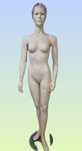 Manequim mulher branco