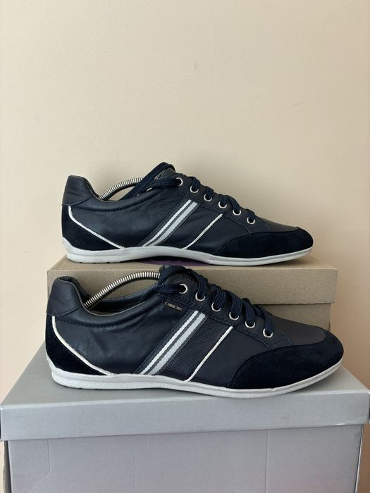 Geox respira шкіряні кросівки мокасини 44