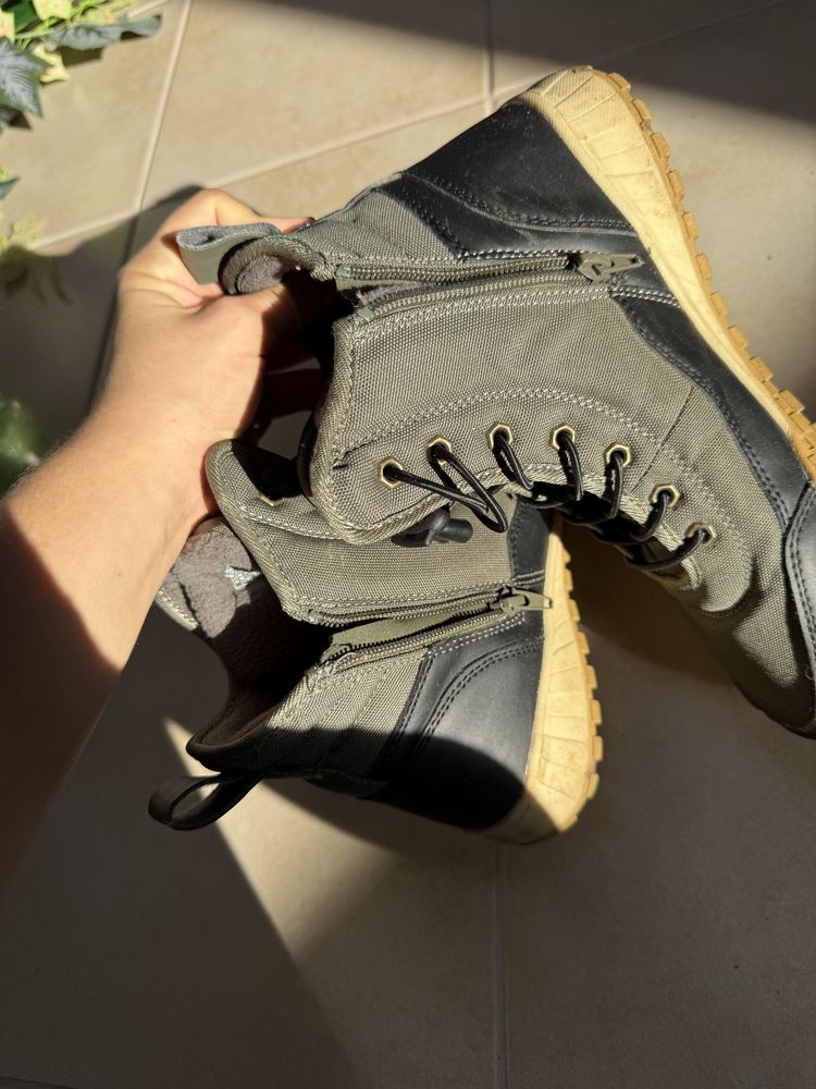 Buty za kostke chłopięce