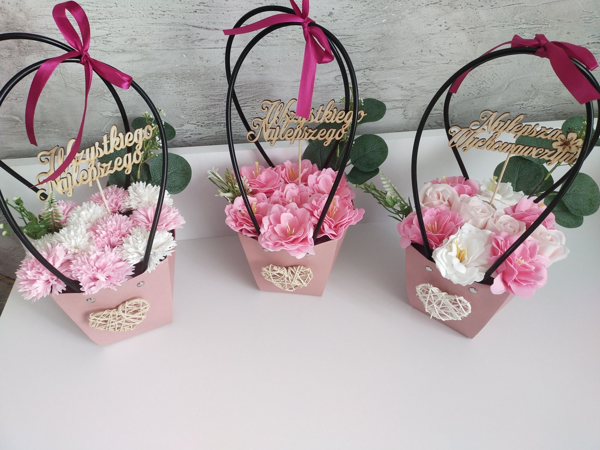 Mydlane flower boxy