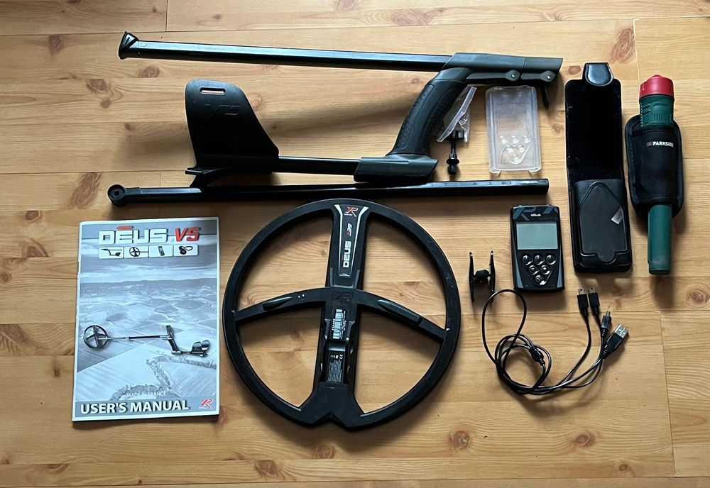 Deus XP 28x35 RC + pinpointer