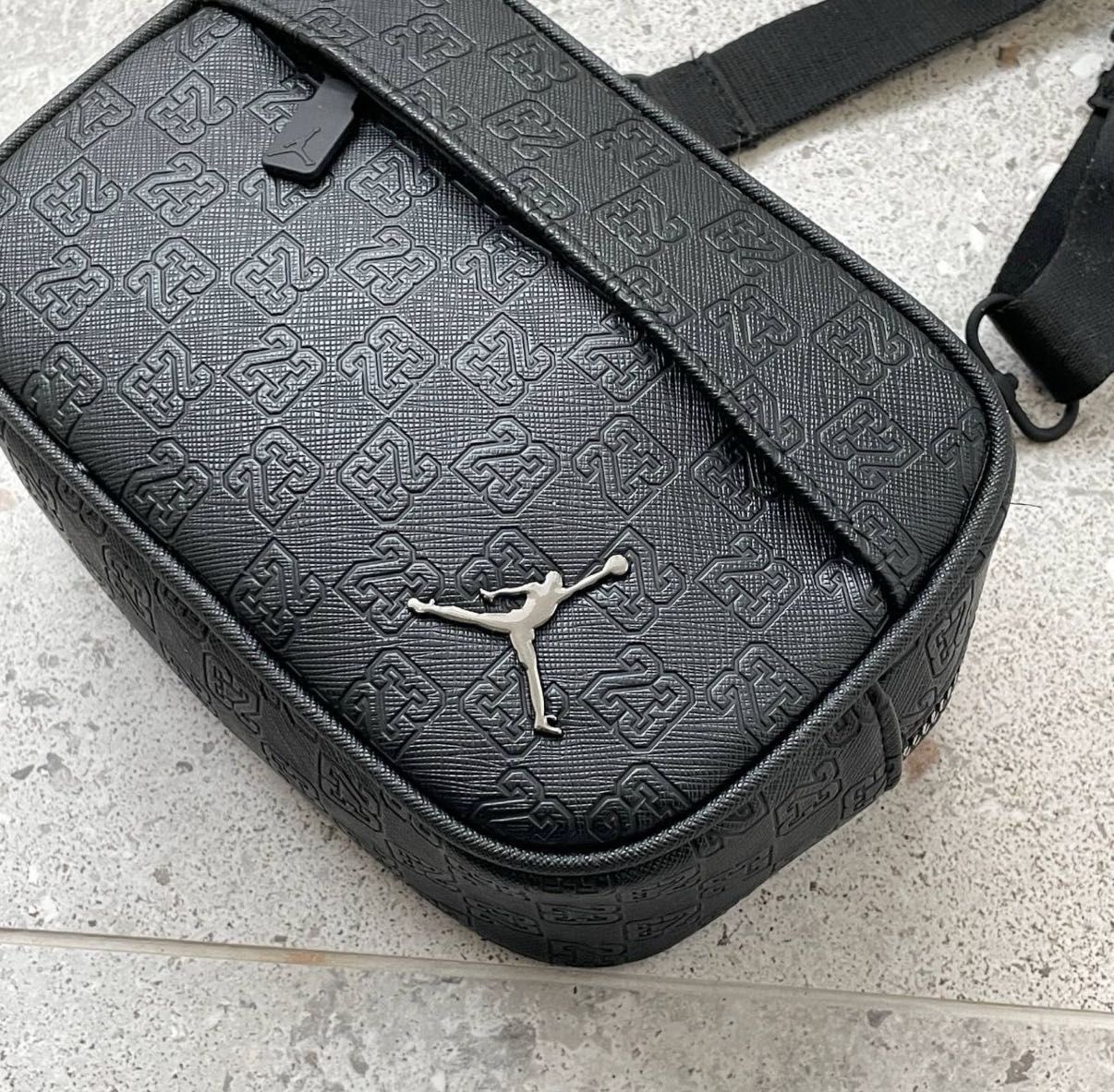 Чоловіча сумка NIKE JORDAN | барсетка з шкіри
