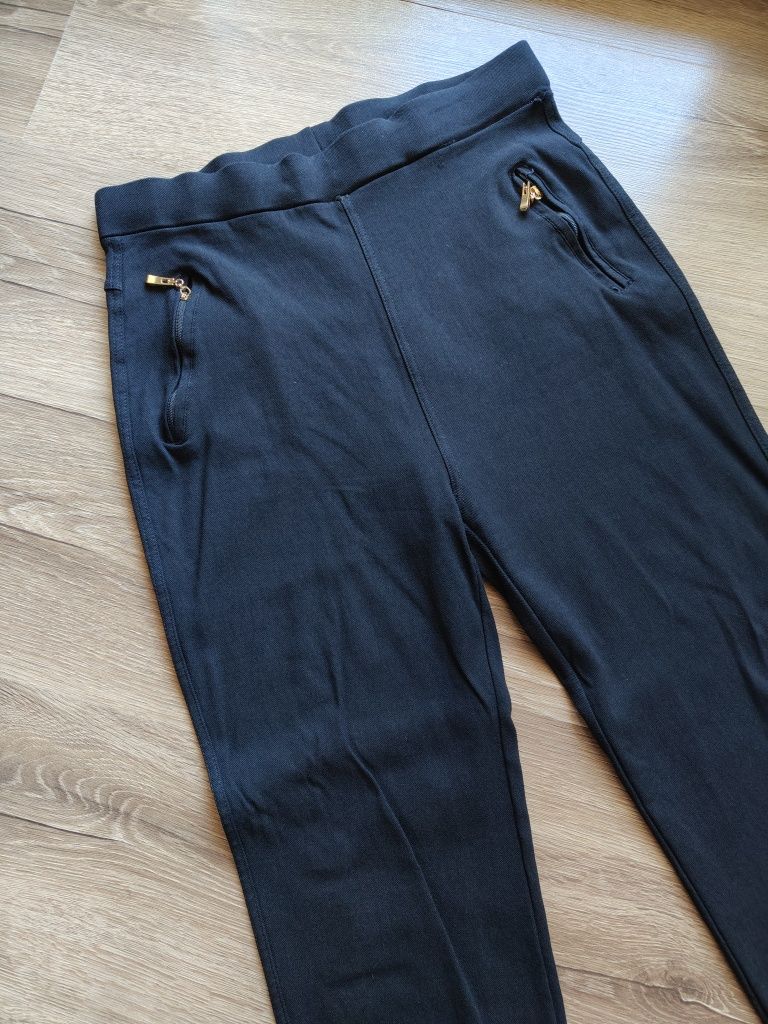 Czarne, eleganckie rurki, spodnie plus size, elastyczne, nowe!