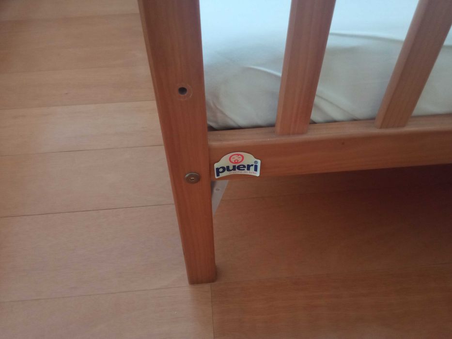 Berço em Carvalho 120x60cm