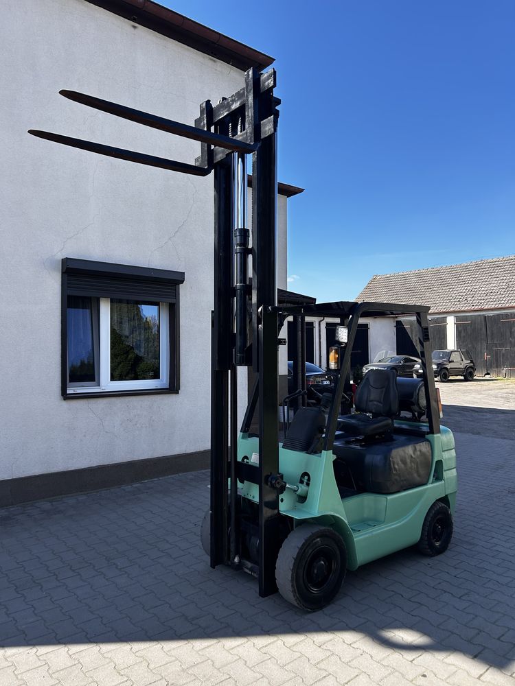 Wózek widłowy widlak podnosnik Mitsubishi FG18 1,8T