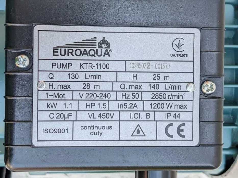 Насос для воды БЦН БЦМ для Поливу 140 літ/хв -ТІЛЬКИ ДОСТАВКА ПОШТОЮ