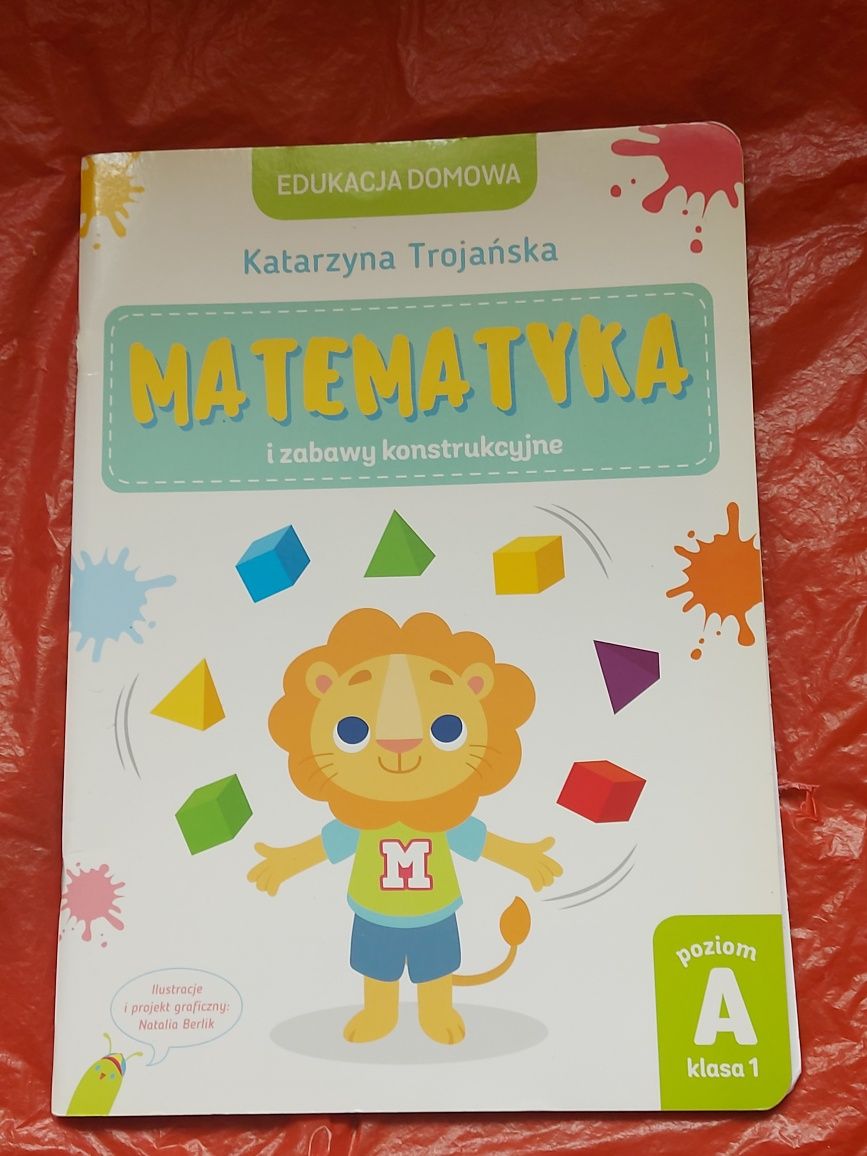 Książka dziecięca Matematyka i zabawa konstrukcyjna 2020rok