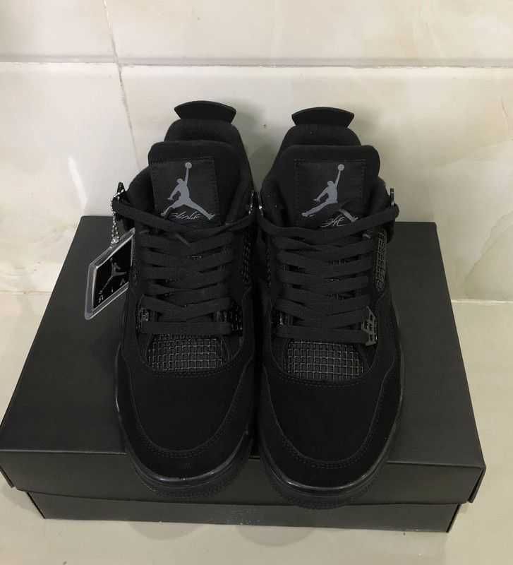 Nike Air Jordan 4 Retro Black Eu 41