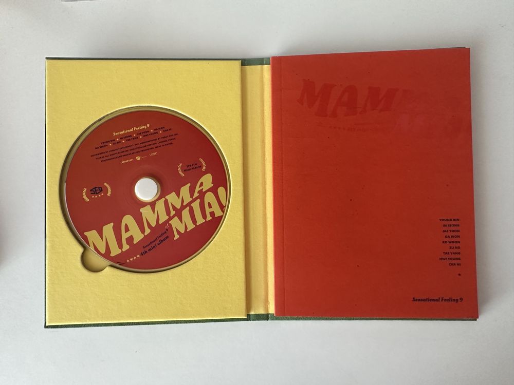 album sf9 mamma mia