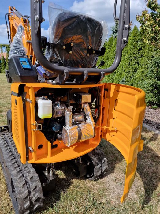 Mini Koparka Berger Kraus BK1300JSR silnik KUBOTA sterowanie JOYSTICK