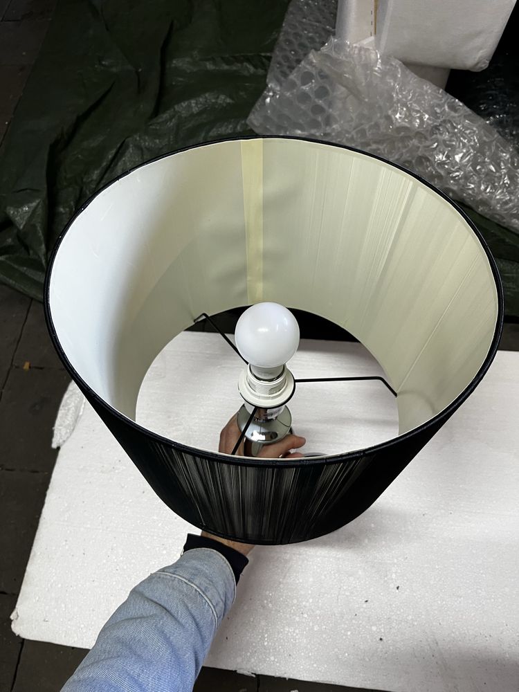 Gillenia lampa wisząca 1x60W E27 czarna