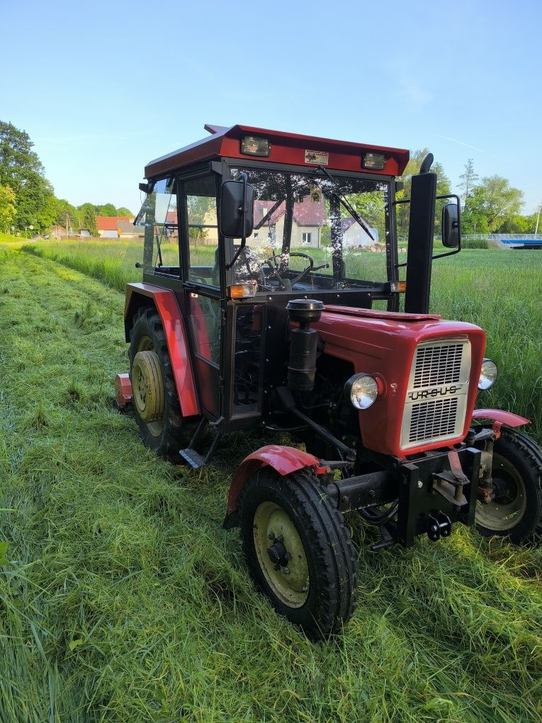 Koszenie trawy/nieużytków kosiarką bijakową (Książniczki/Michałowice)