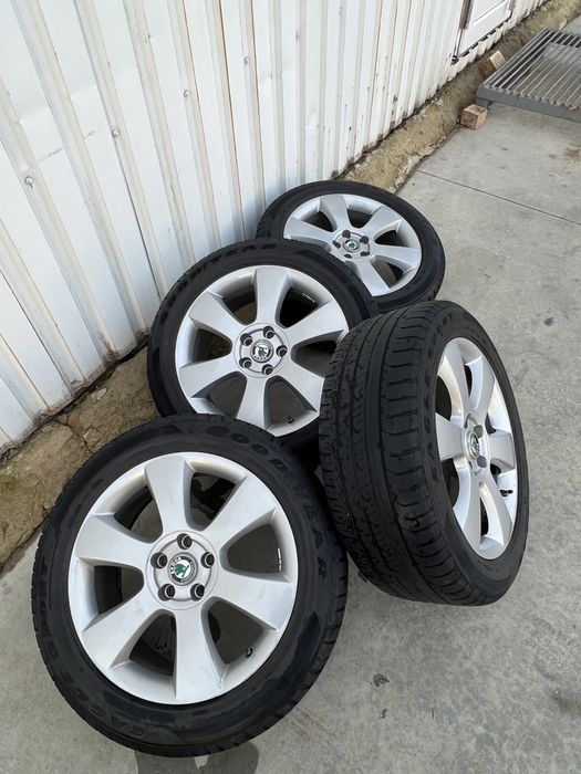 Диски з реиною 5*112*18 оригінал на VW Skoda Audi Seat VAG group