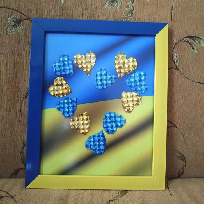 Картина вишита бісером